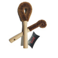 All Natural Coconut Fiber Brush,long handle kitchen sisal brush